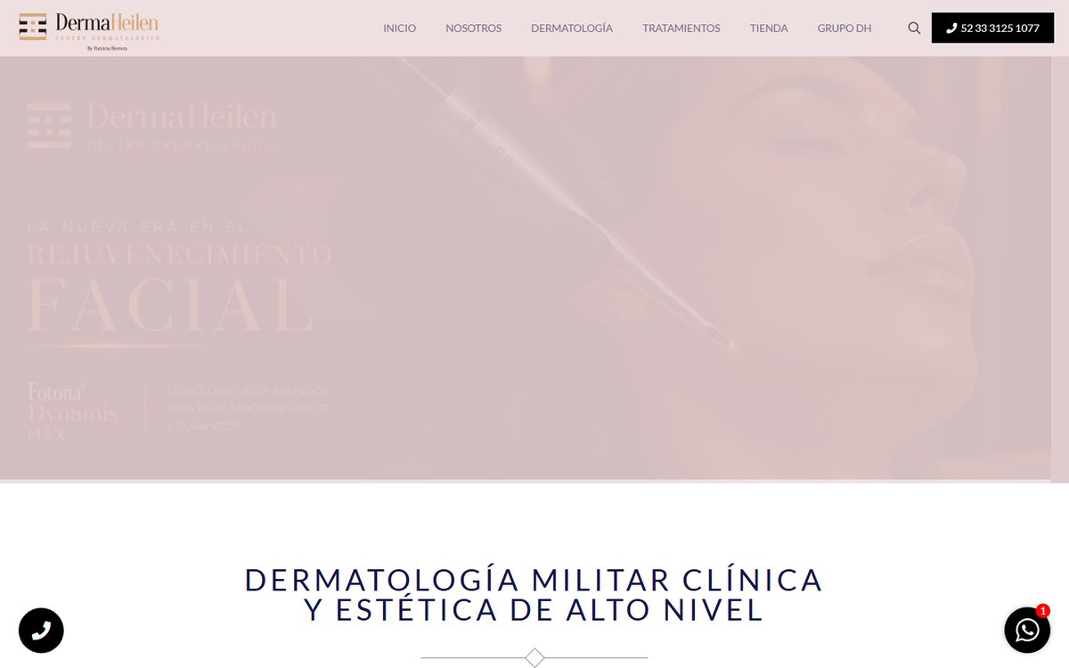 DermaHeilen homepage