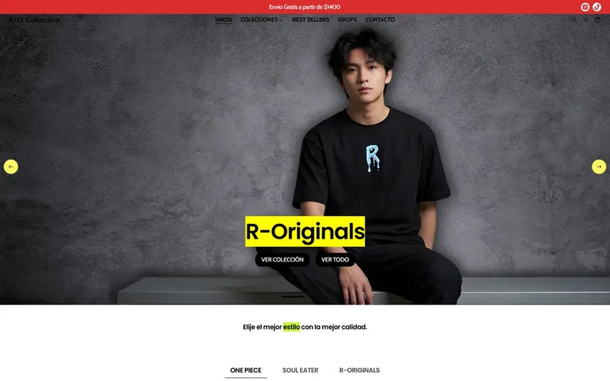 R/O Collective homepage